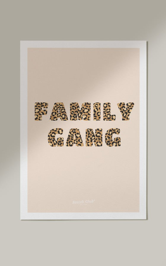 Affiche Family Gang