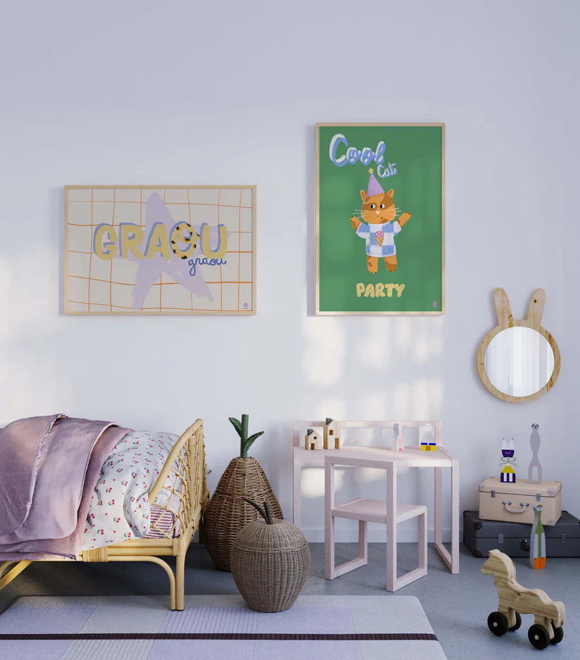 Affiche A5 Cool Cat