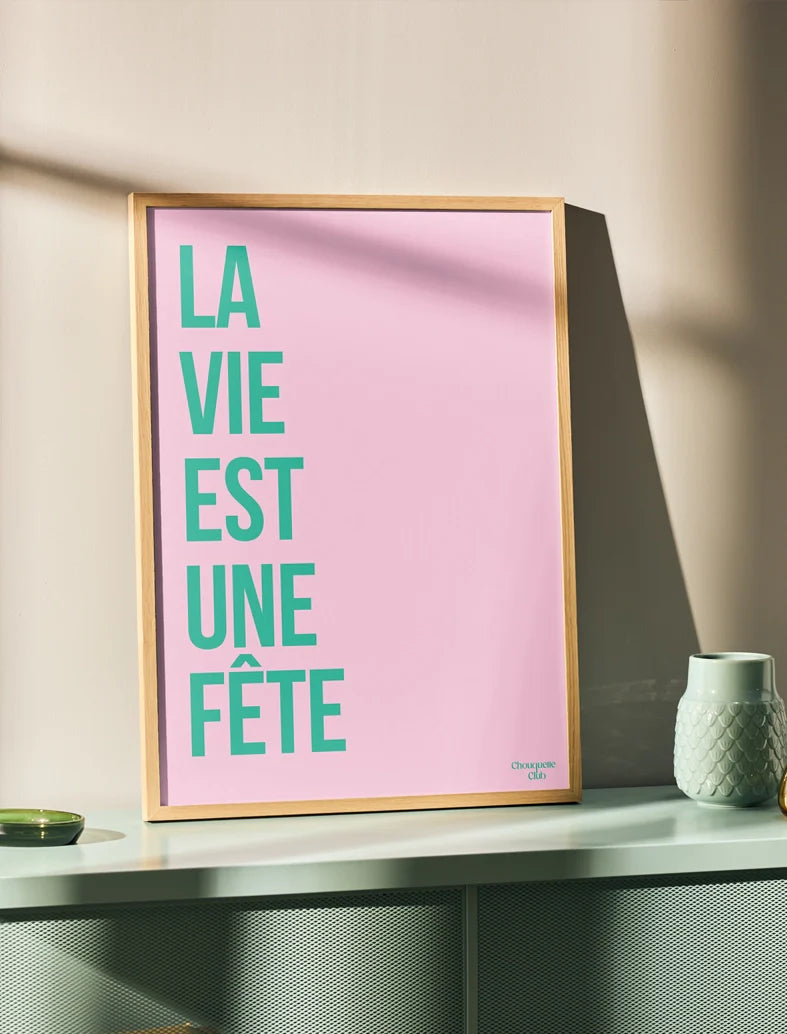 Affiche La Vie est une fête