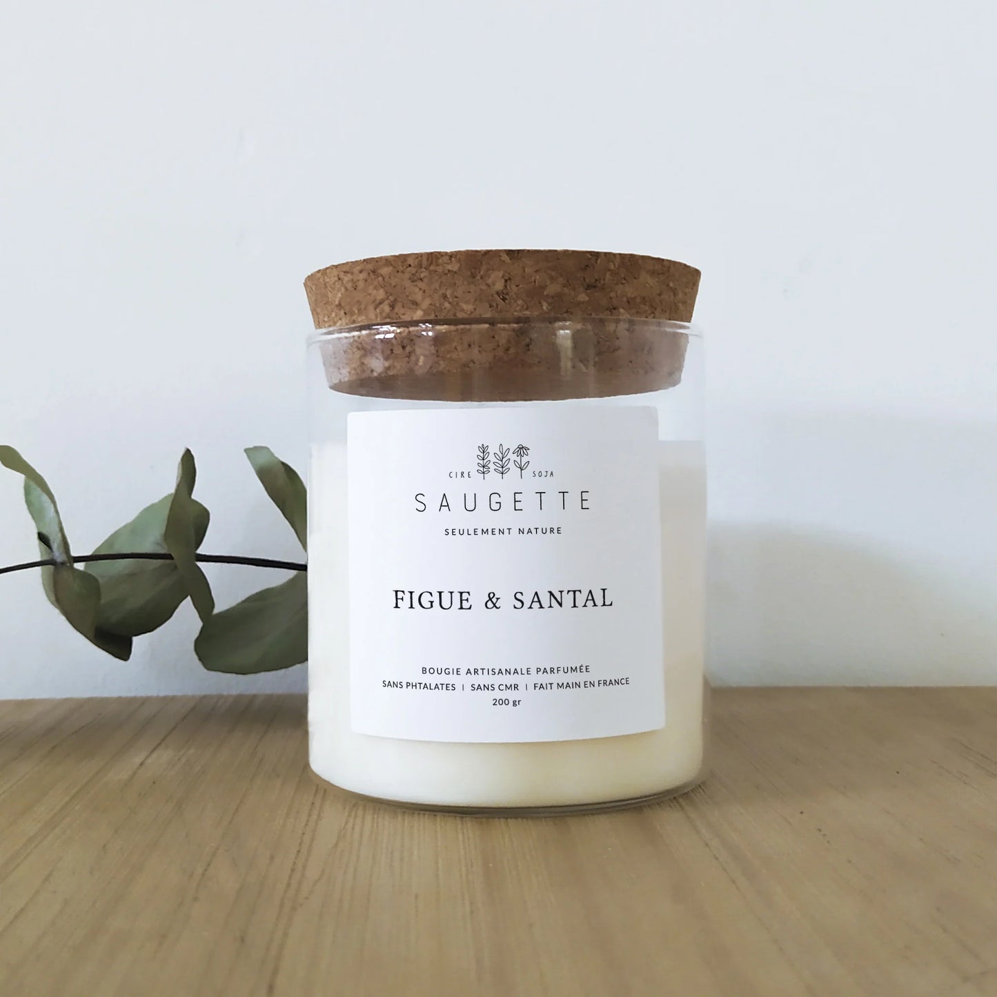 Bougie parfumée Figue et Santal
