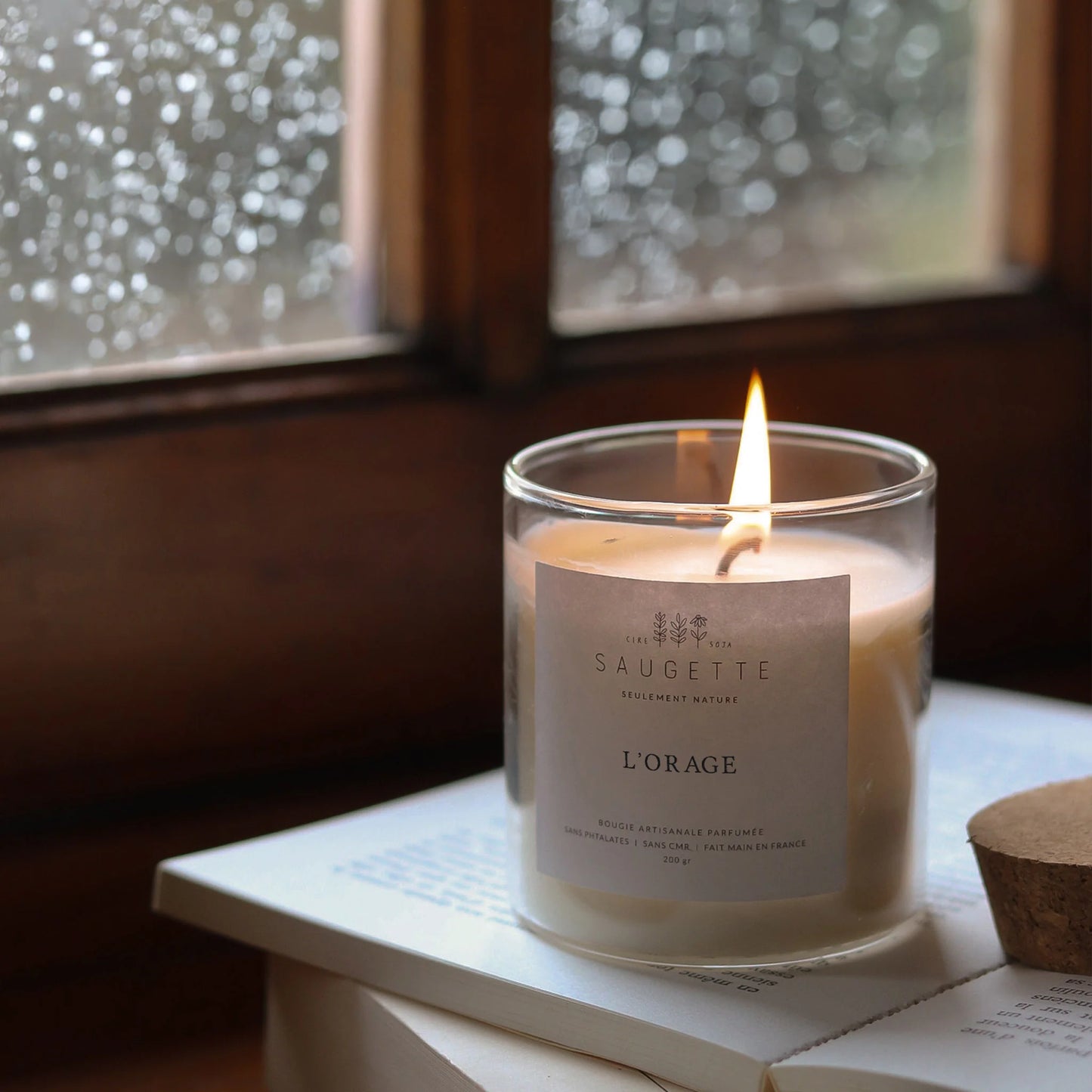 Bougie parfumée L'orage