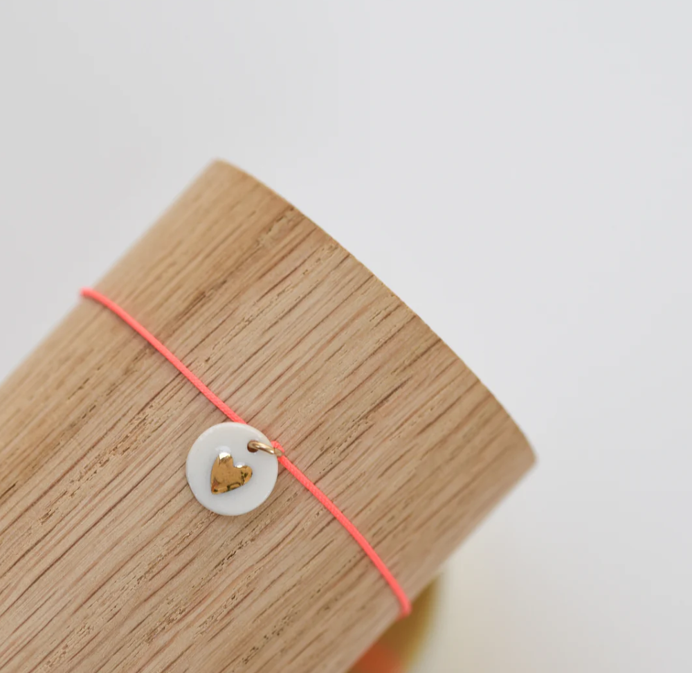 Bracelet Porte Bonheur - Coeur