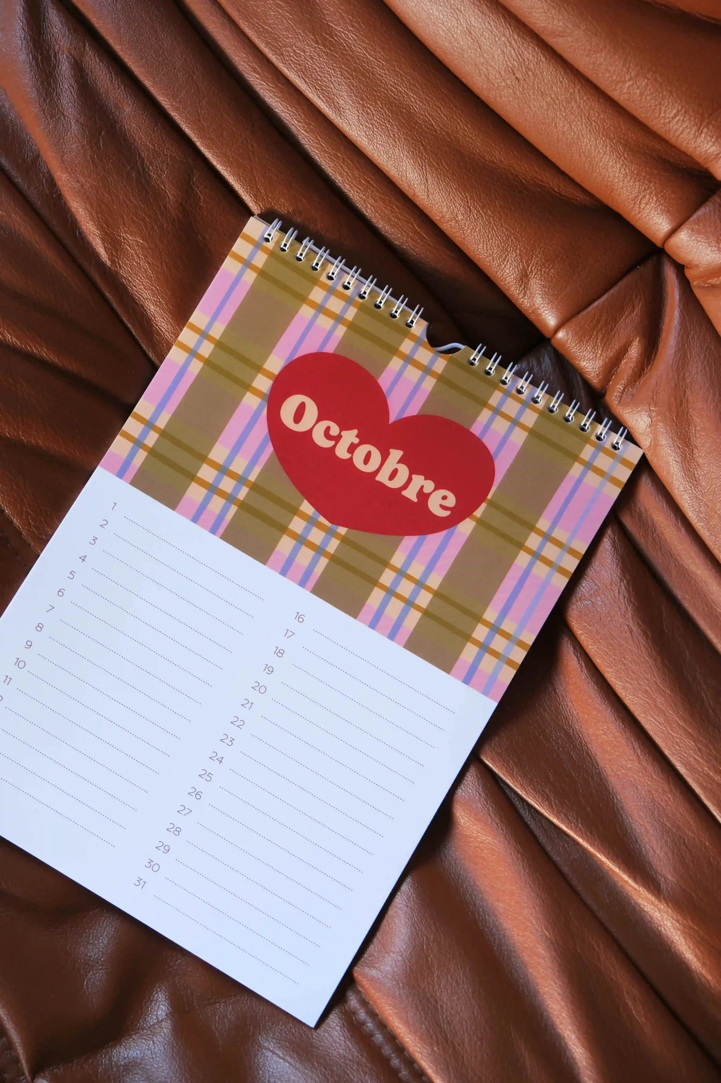 Calendrier des anniversaires Fleurs