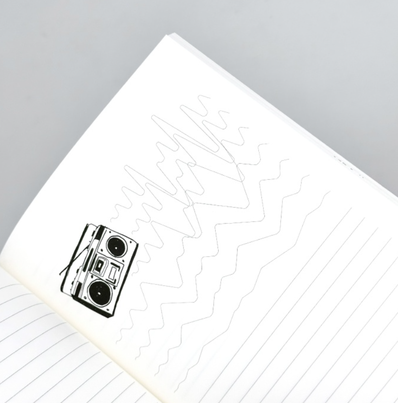 Carnet A5 - Palm Springs - 80 pages lignées