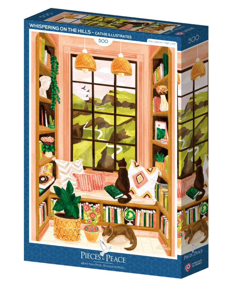 Puzzle 500 pcs Murmure sur les collines