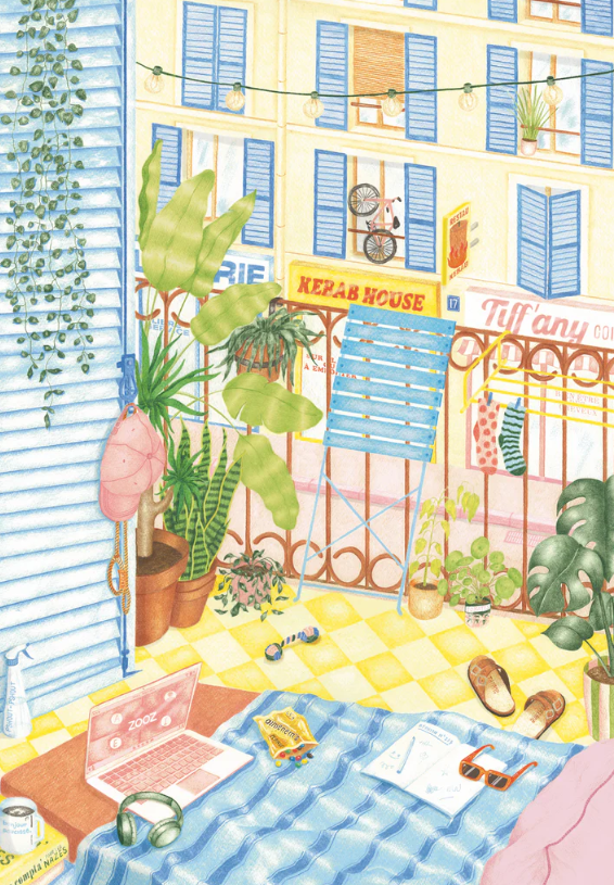 Puzzle 1000 pces - La classe verte