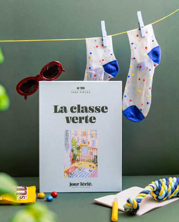 Puzzle 1000 pces - La classe verte