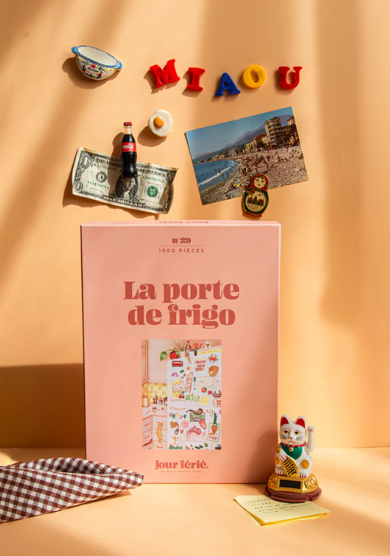 Puzzle 1000 pces - La porte du frigo