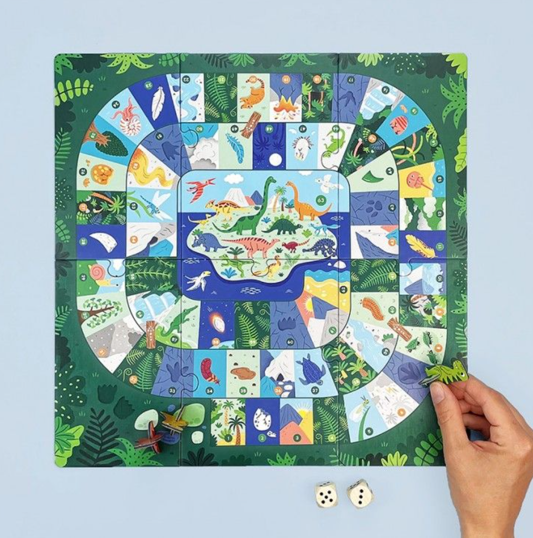 Jeu de société - L'île aux dinosaures
