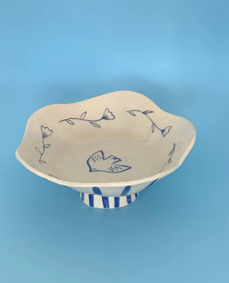 Coupe à fruits en céramique