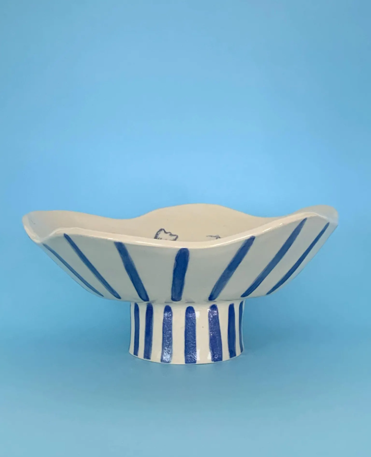 Coupe à fruits en céramique