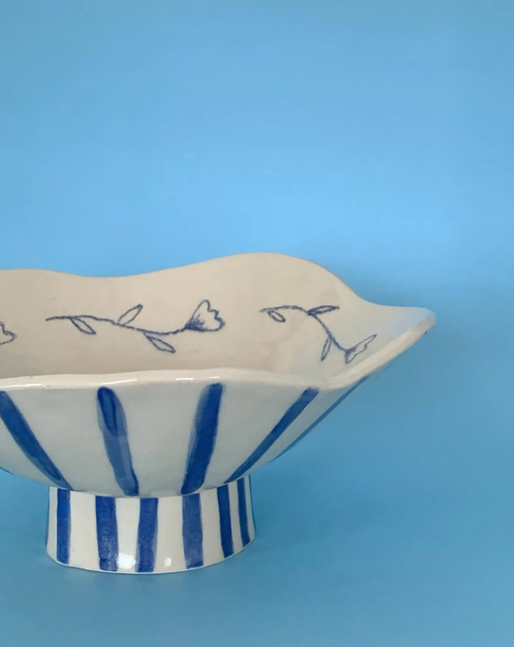 Coupe à fruits en céramique