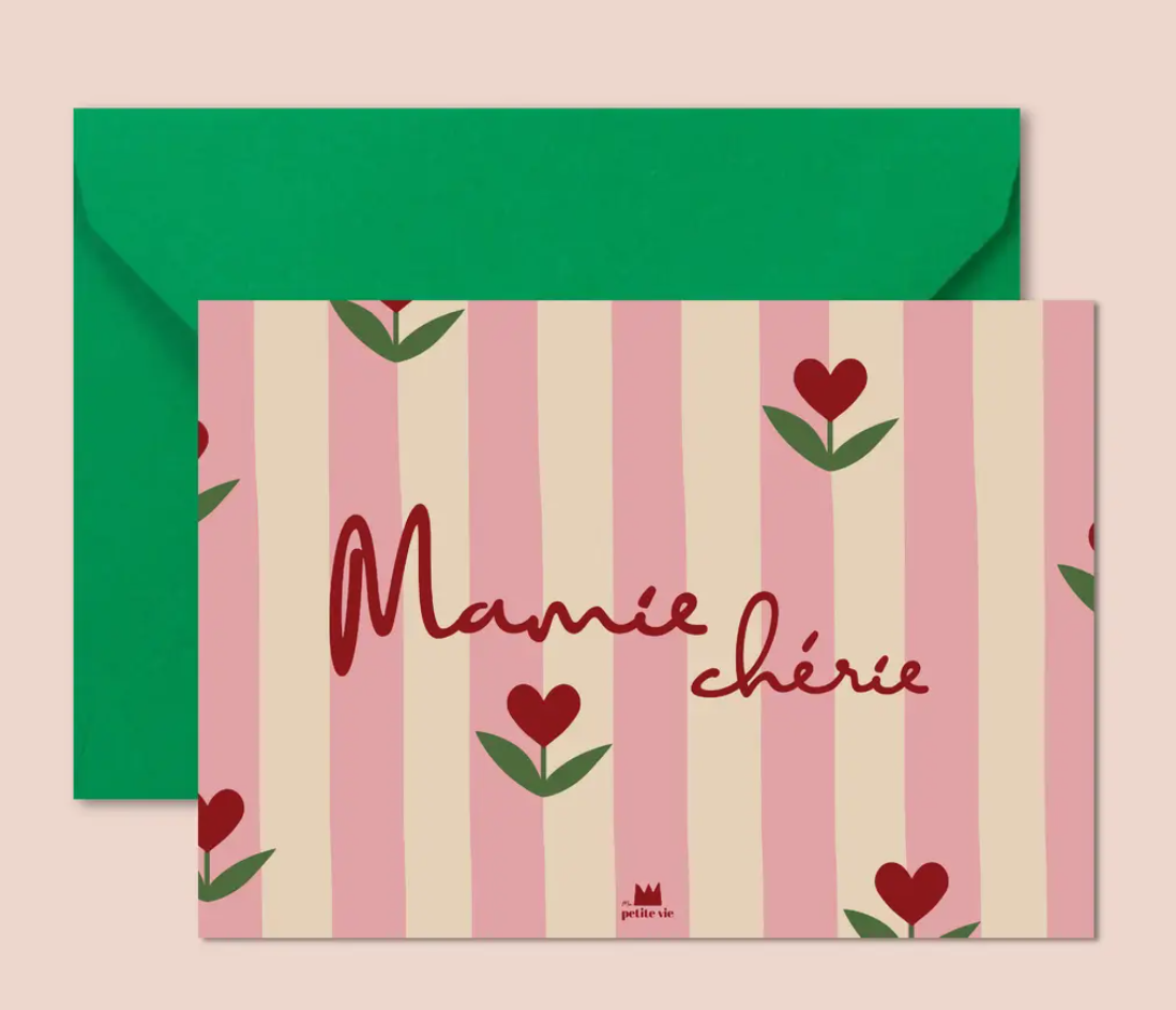 Carte Mamie Chérie
