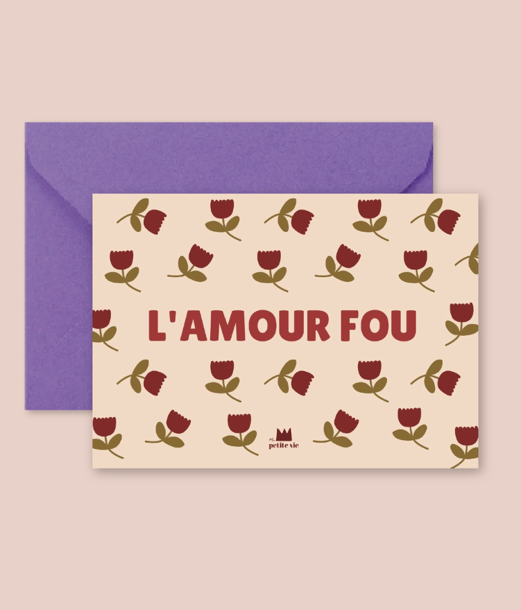 Carte L'amour fou