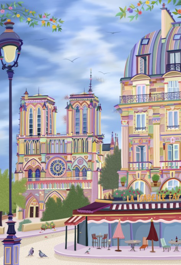 Puzzle 1000 pcs - Notre Dame