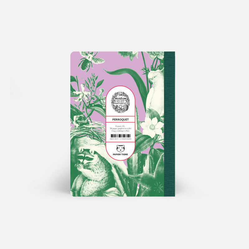 Carnet A5 Perroquet