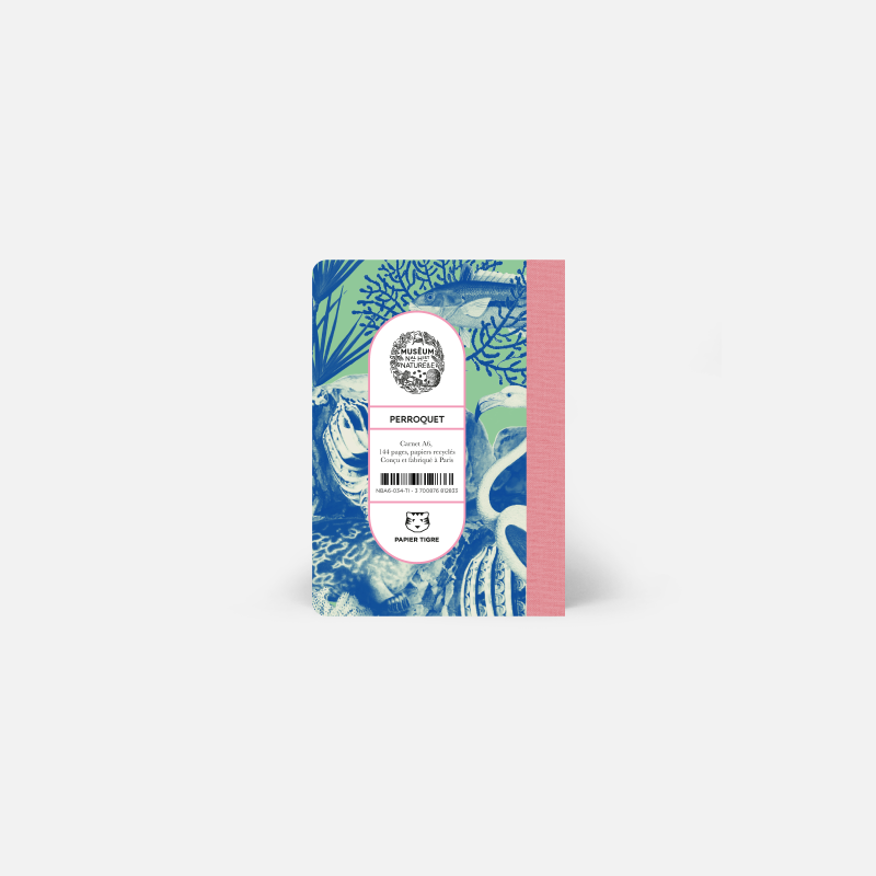 Carnet A6 Perroquet