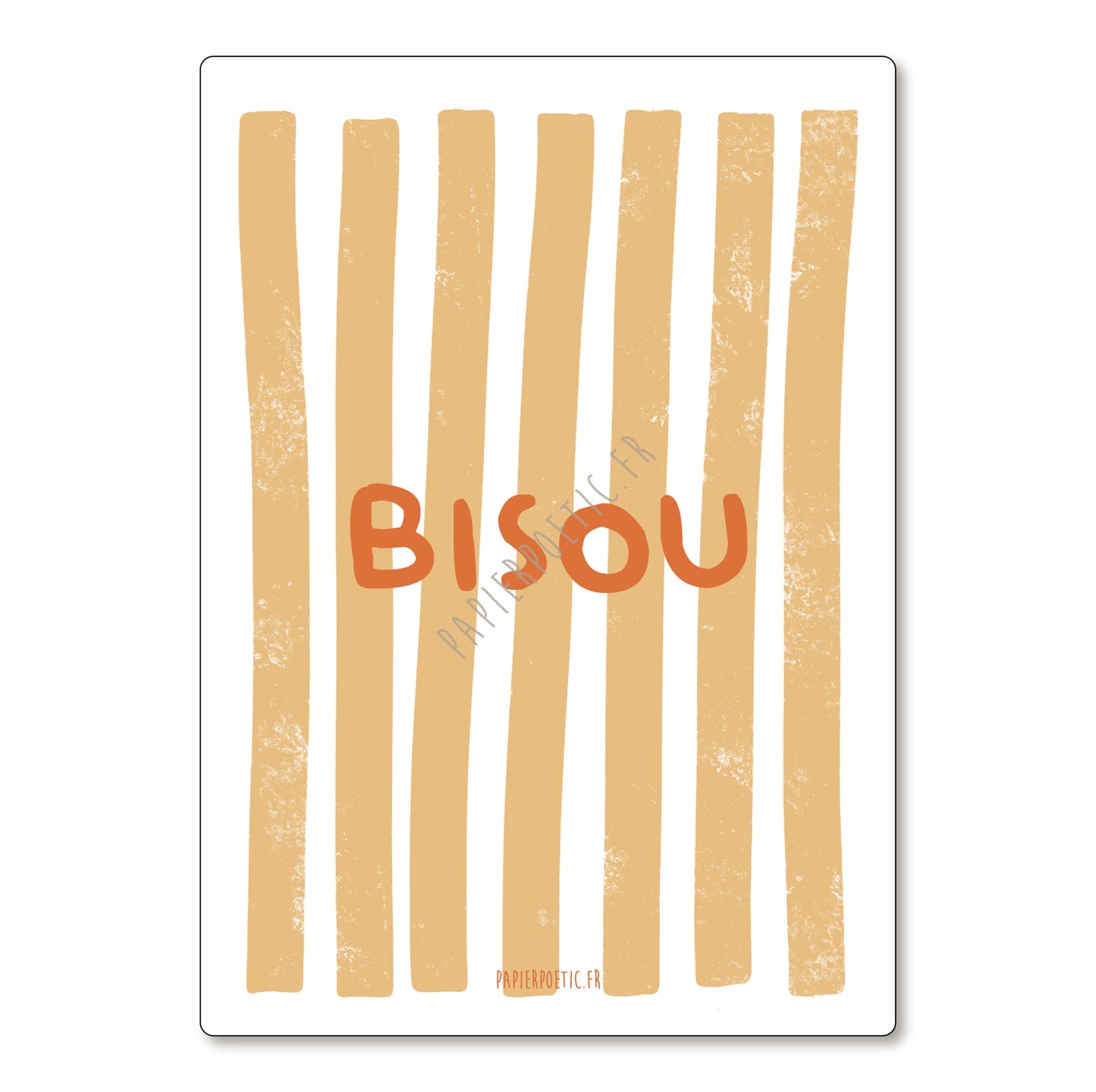 Carte Bisou