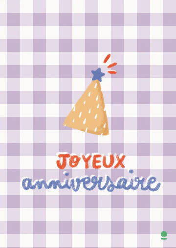 Carte Joyeux Anniversaire