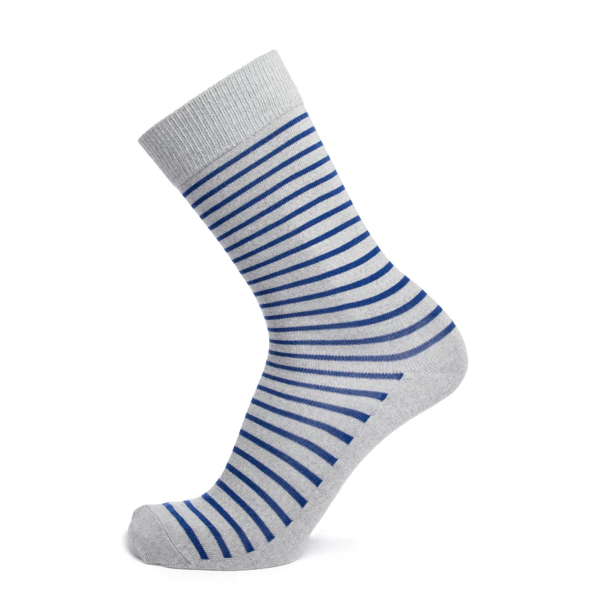 Chaussettes Laine Marinière