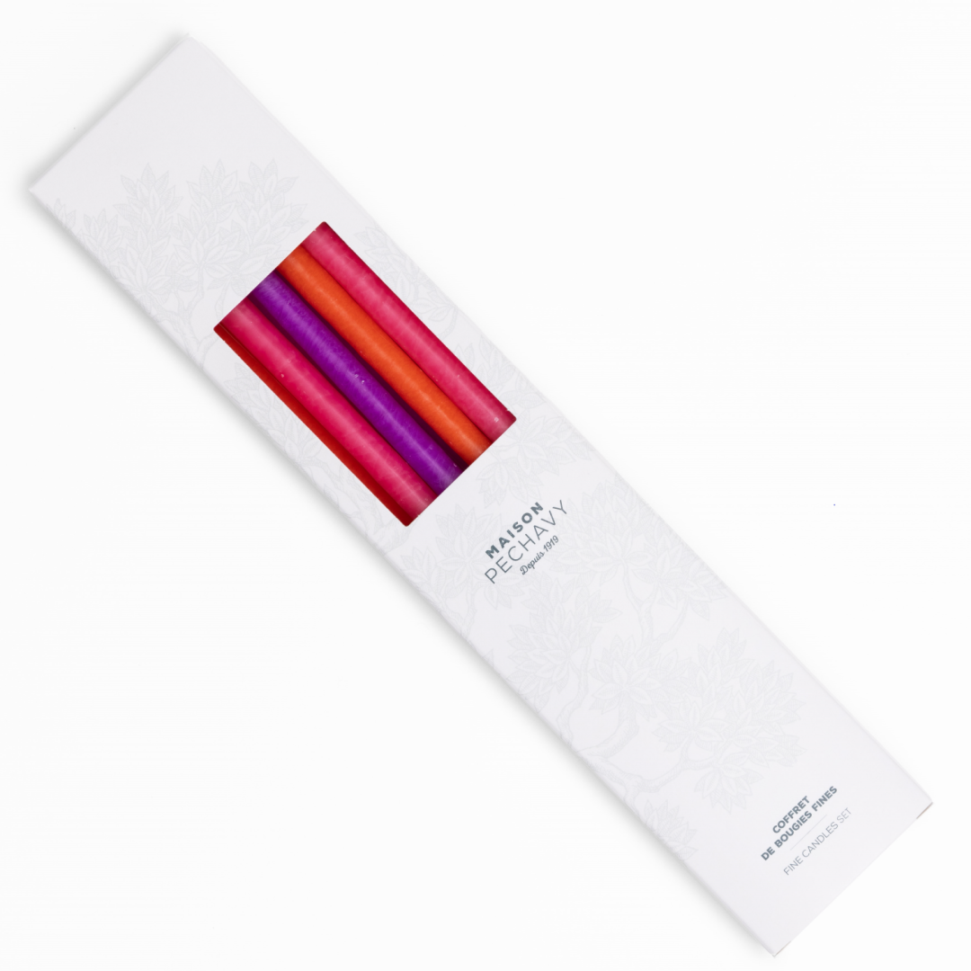 Coffret 10 bougies fines - Arty