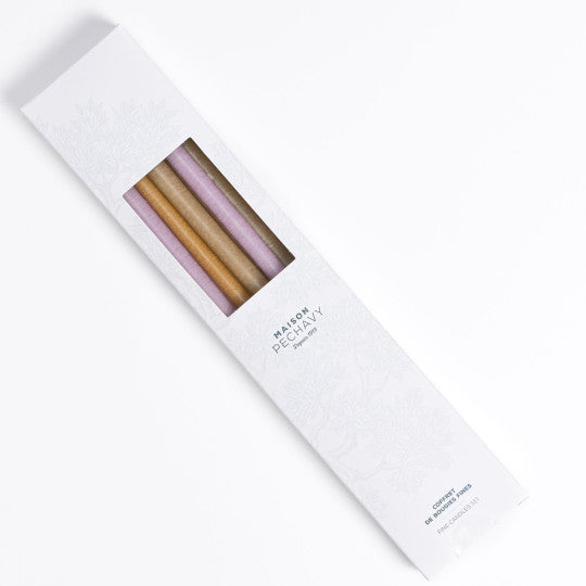 Coffret 10 bougies fines - Douceur d'Automne