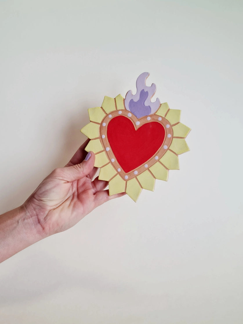 Ex Voto mural en céramique (plusieurs coloris)