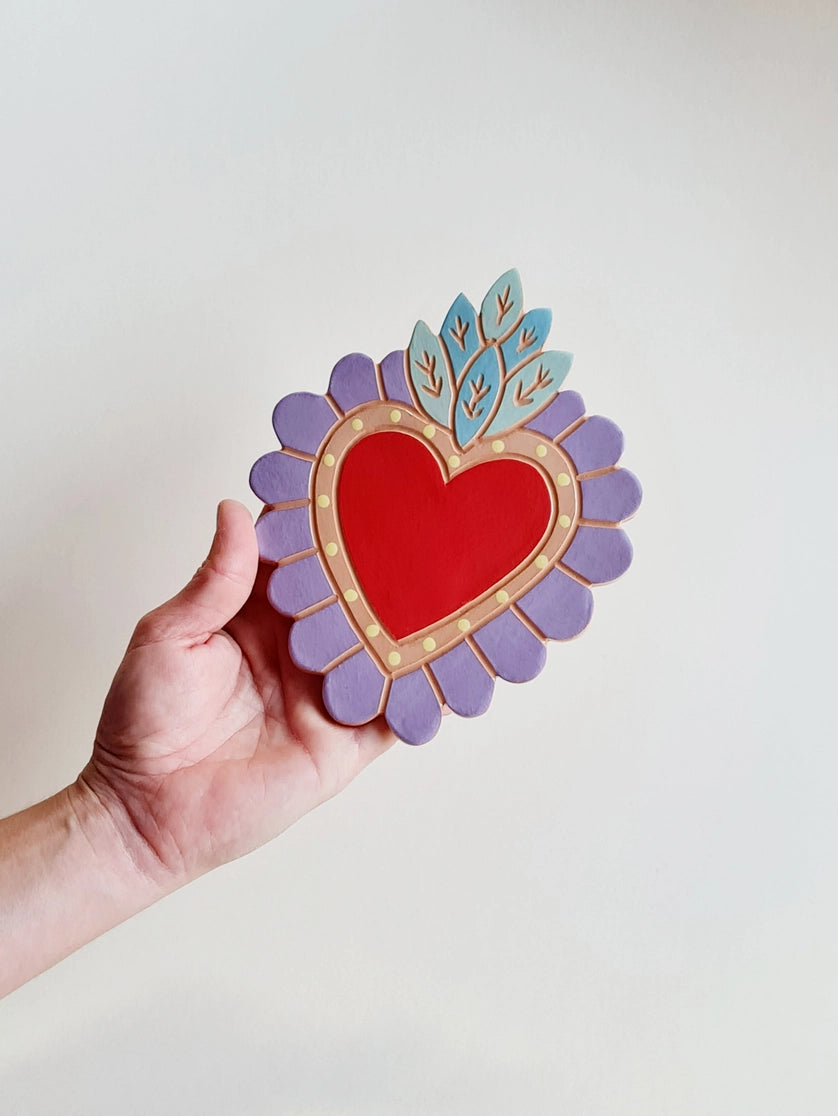 Ex Voto mural en céramique (plusieurs coloris)