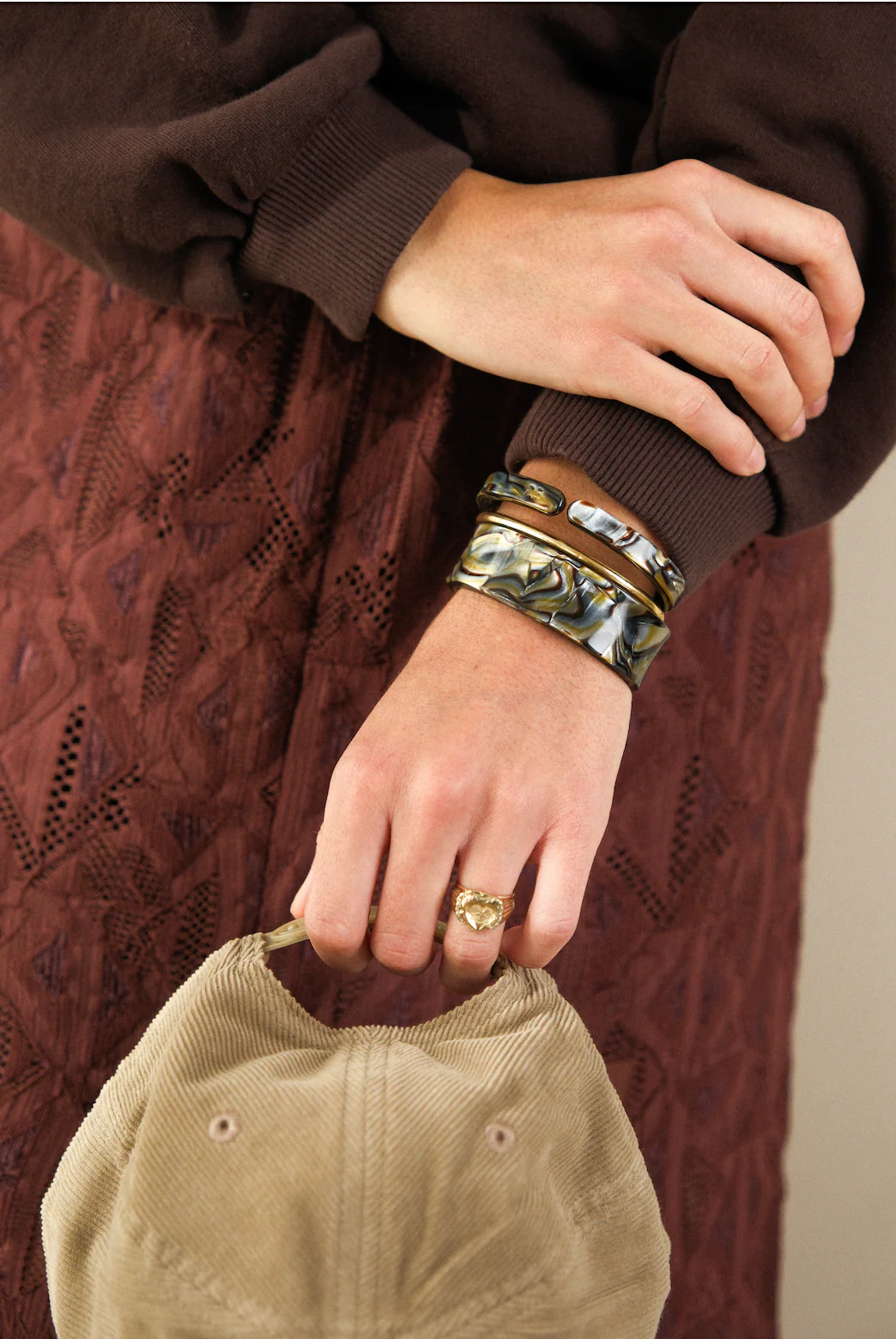 Bracelet Jonc Large Sun 44