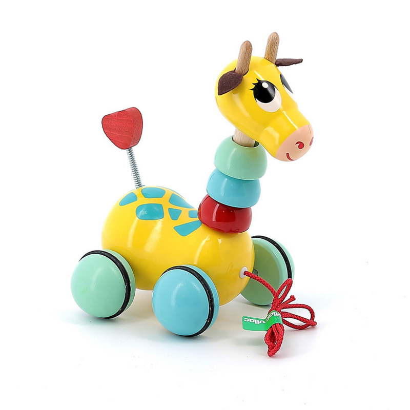 Jouet à tirer Flip Flap la girafe
