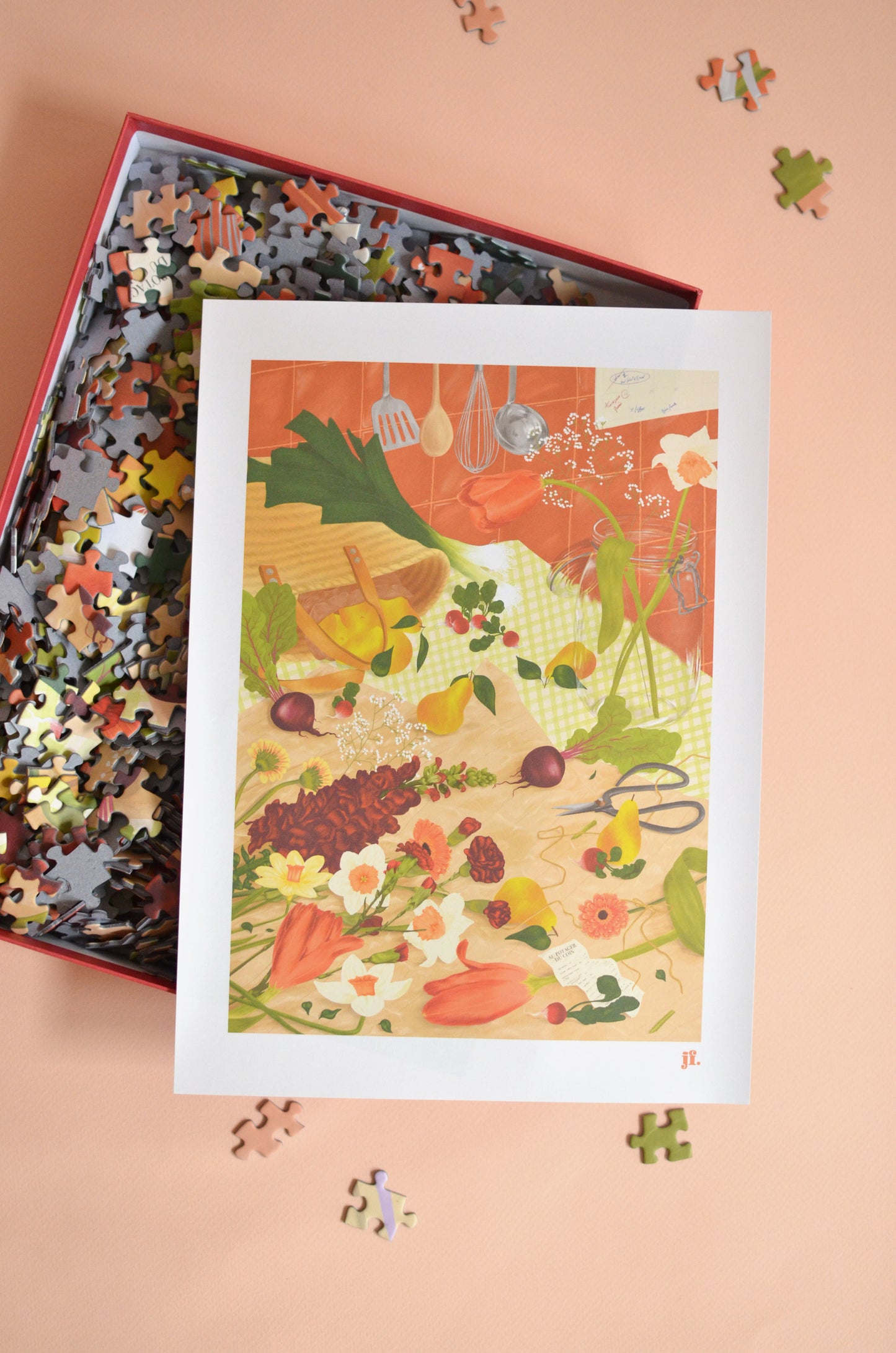 Puzzle 1000 pces - Le retour du marché