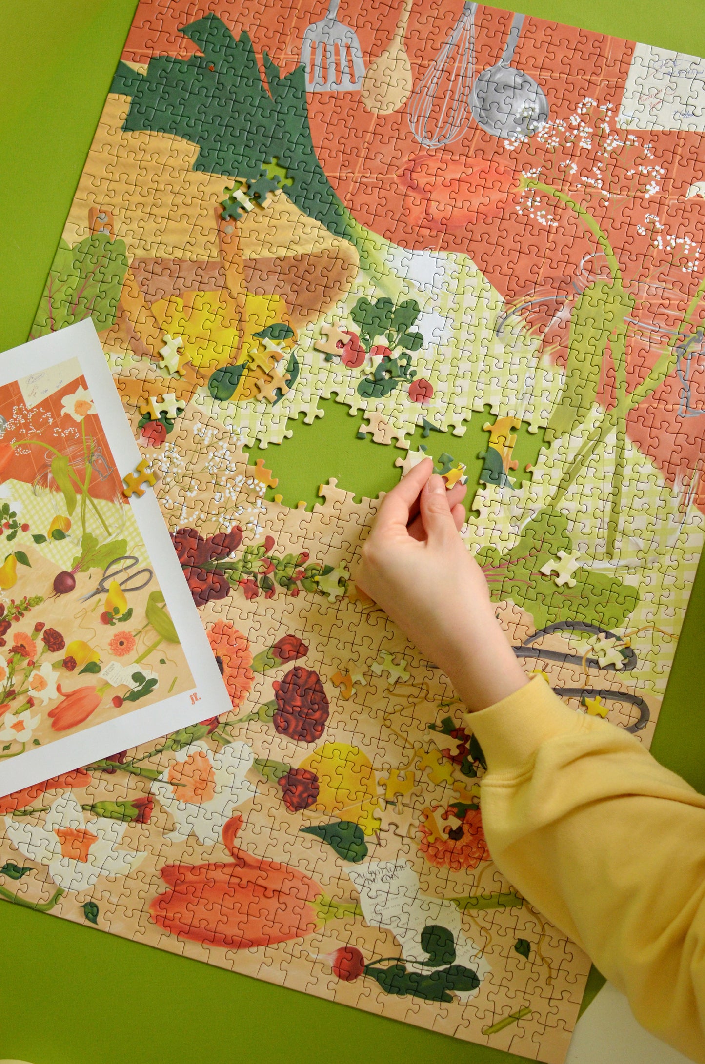Puzzle 1000 pces - Le retour du marché