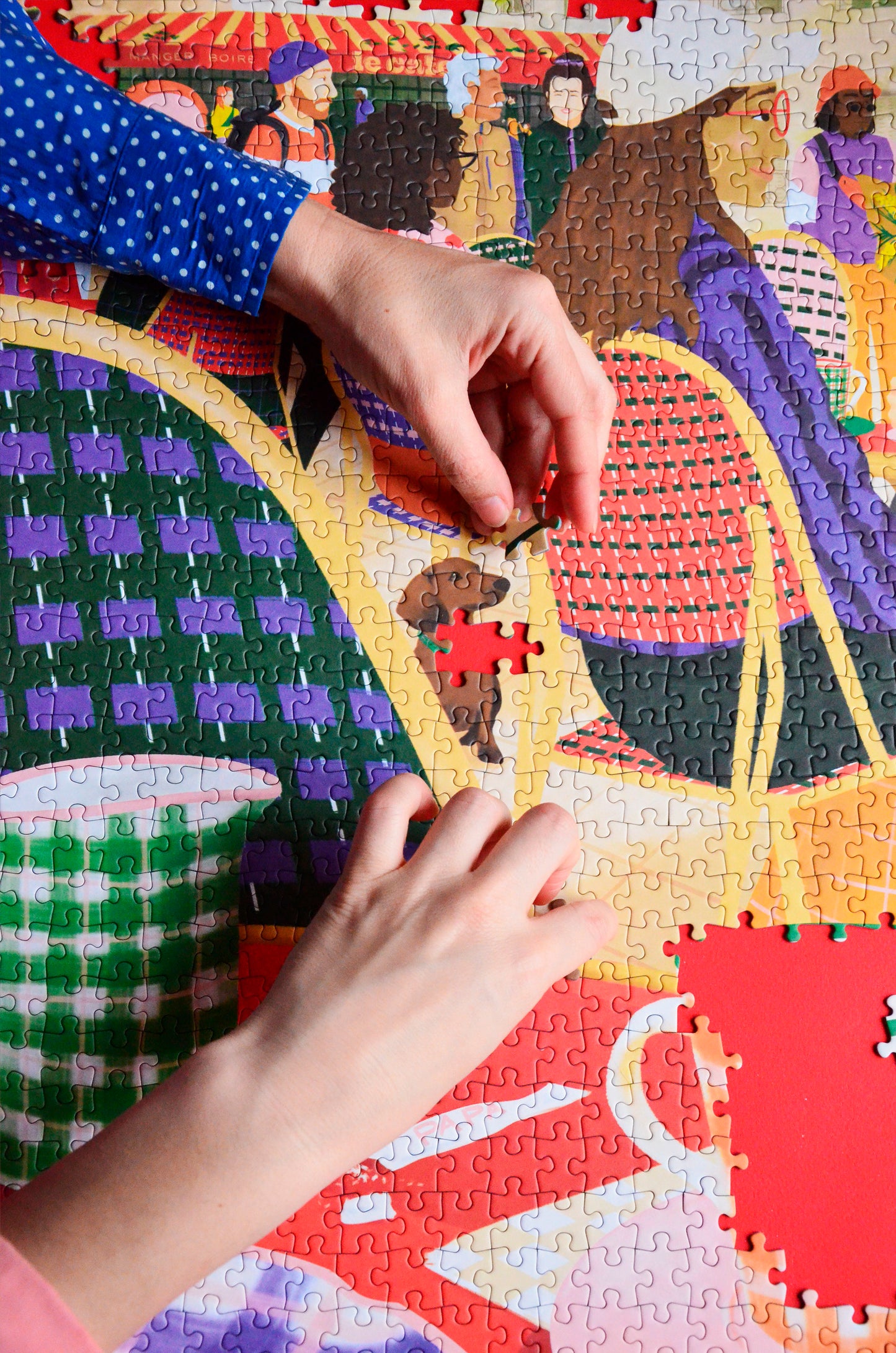 Puzzle 1000 pces - Regarder les gens