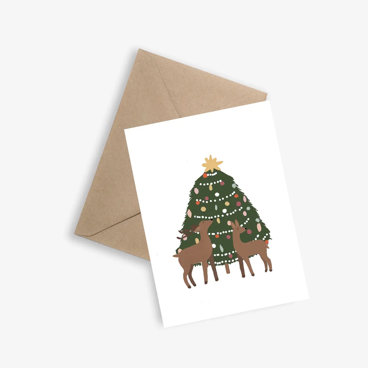 Carte Près du sapin