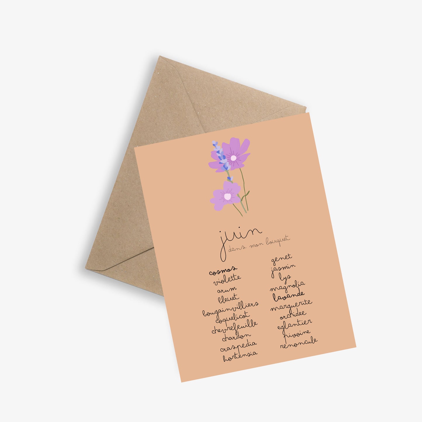 Calendrier de floraison