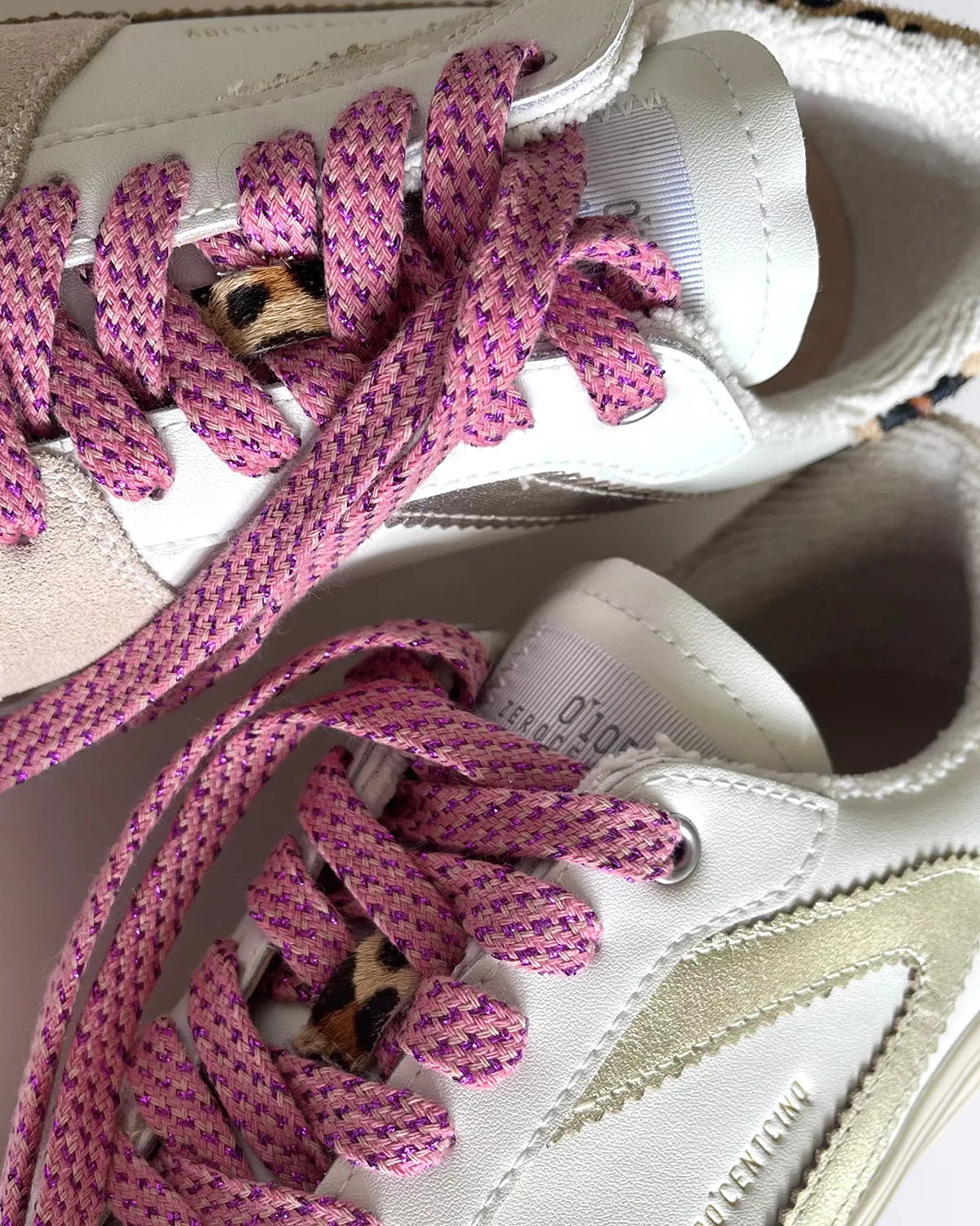 Lacets de chaussures Lurex (4 coloris)
