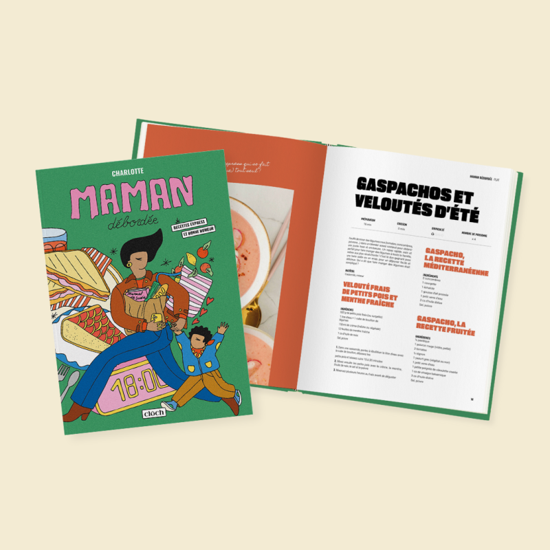 Livre de recettes - Maman débordée