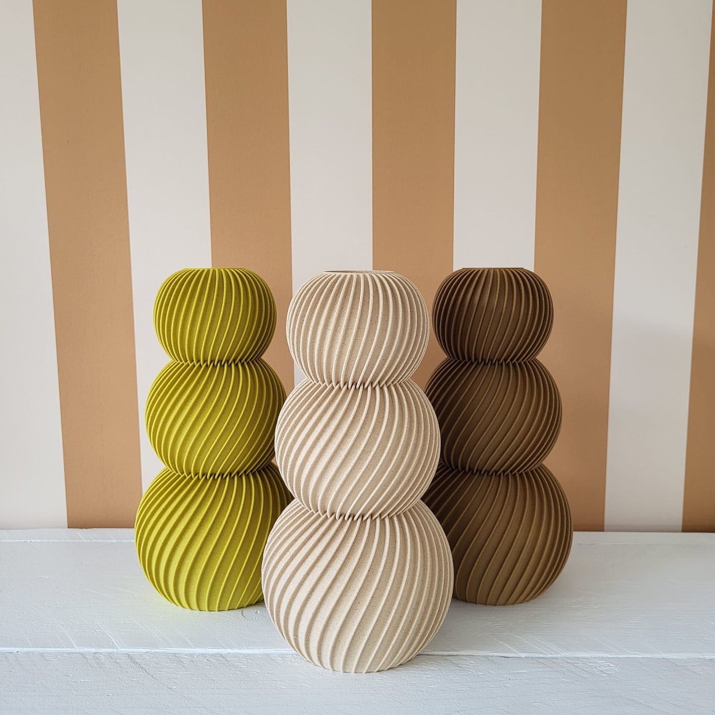 Vase Flamant Twist (plusieurs coloris)