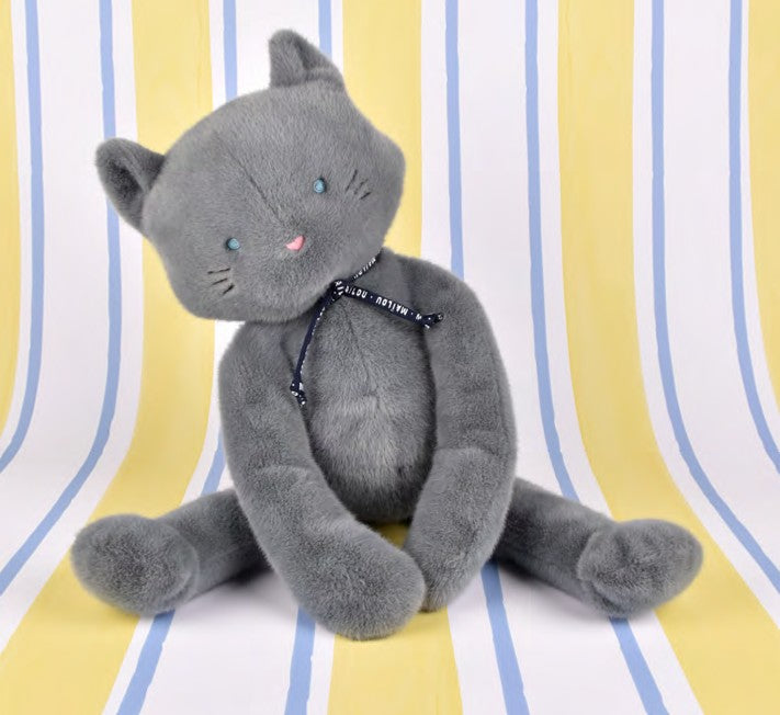Peluche Chat Méloé (plusieurs coloris)