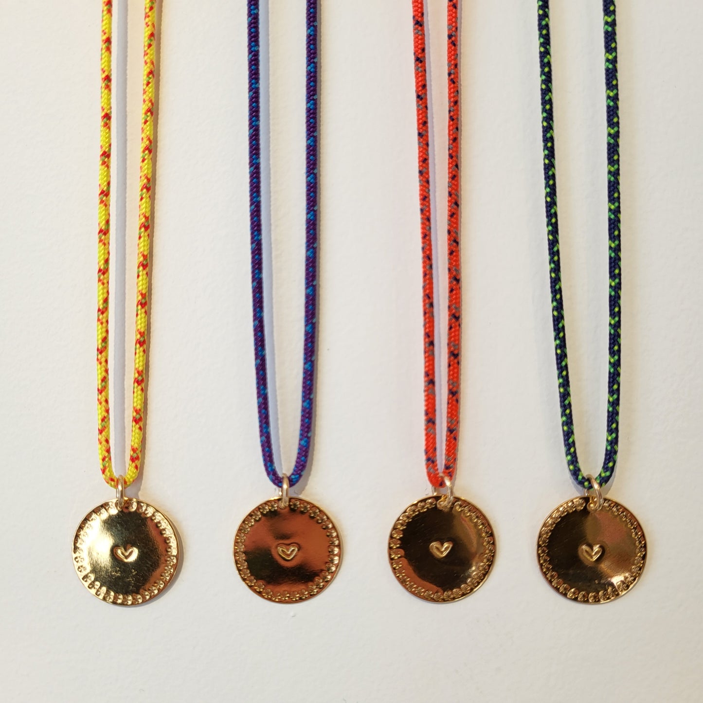 Médaille Coeur Poinçonné - Petit Modèle