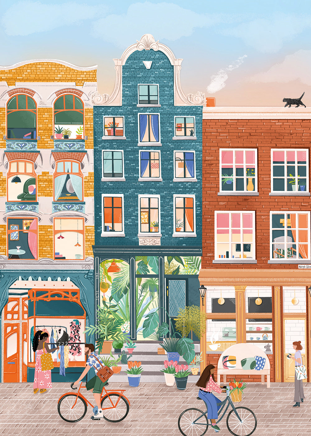 Puzzle 500 pcs Neuf Rues Amsterdam
