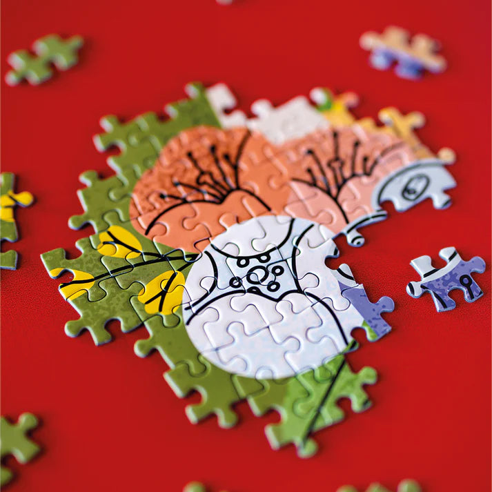 Puzzle 500 pièces - A bicyclette