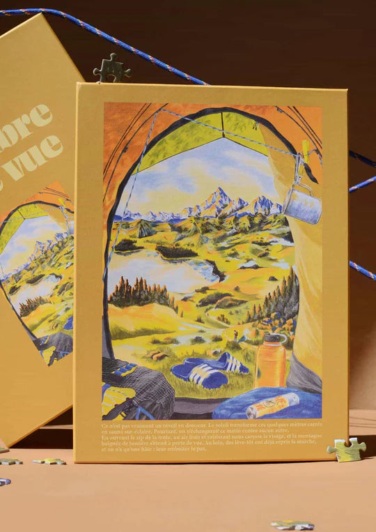 Puzzle 1000 pces - Chambre avec vue