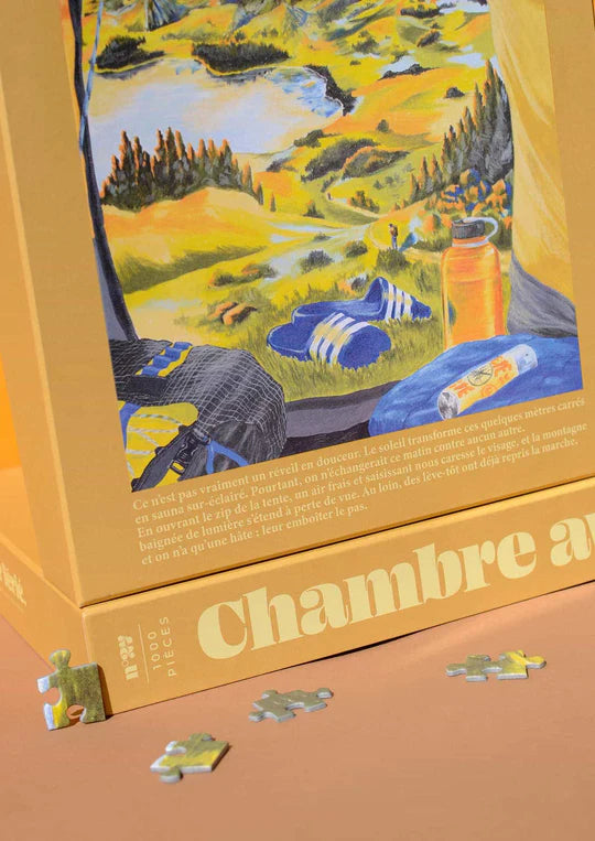 Puzzle 1000 pces - Chambre avec vue