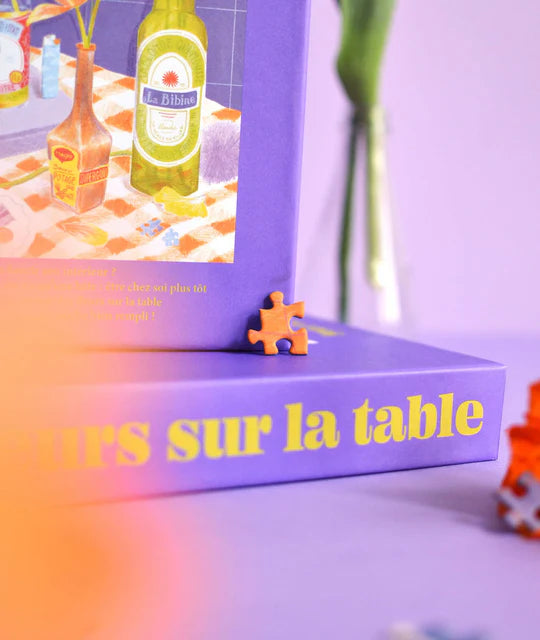 Puzzle 500 pces - Des fleurs sur la table
