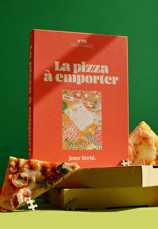 Puzzle 1000 pces - La pizza à emporter