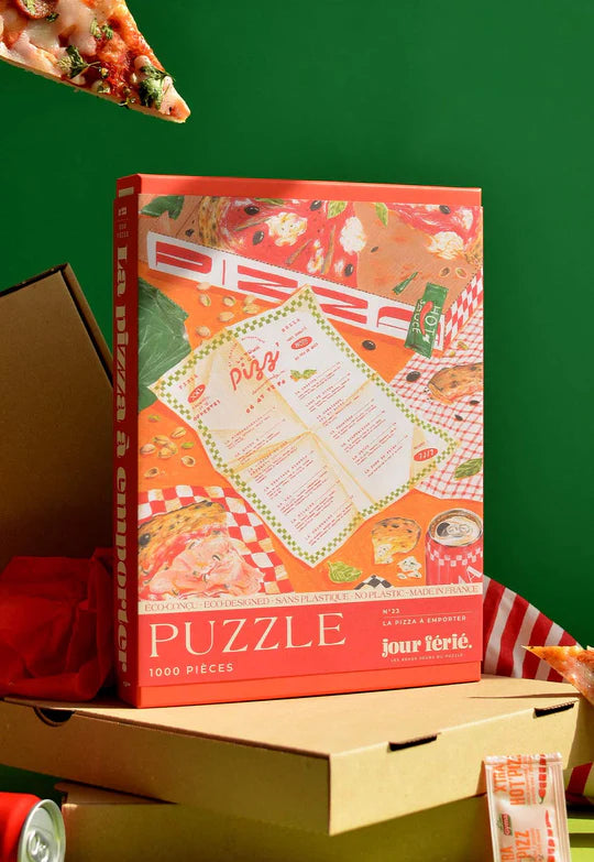 Puzzle 1000 pces - La pizza à emporter