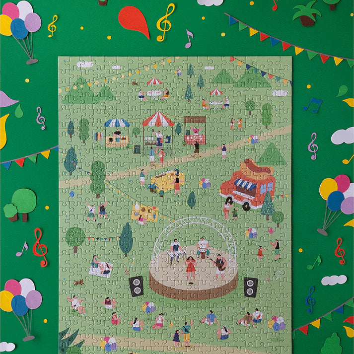 Puzzle 500 pièces - Un air de fête