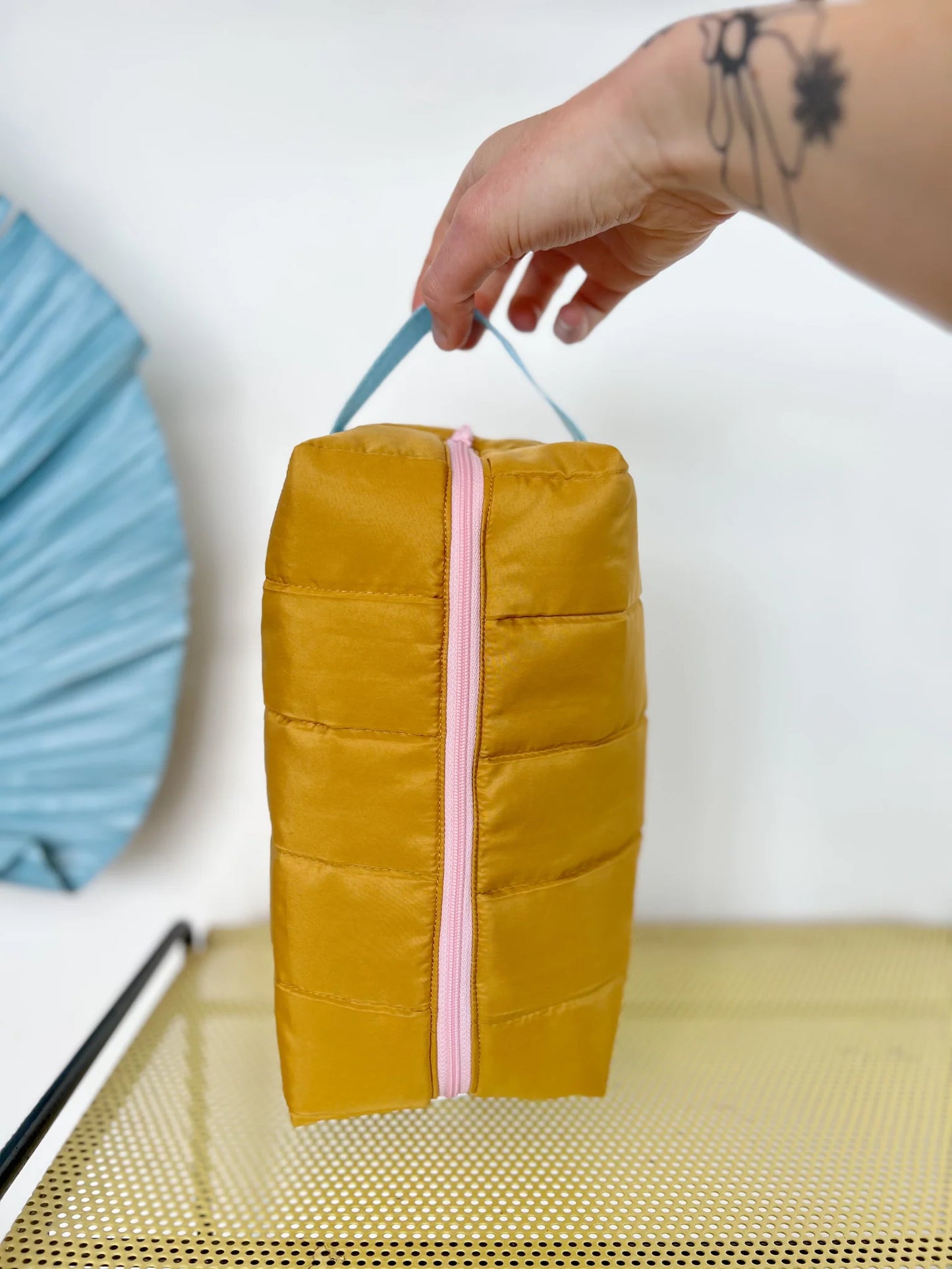 Trousse de toilette Playground Moutarde