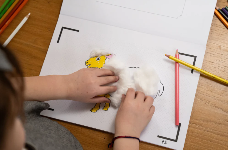 Cahier de coloriage animé - Les Comptines de la ferme
